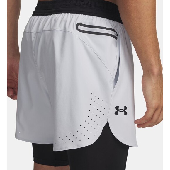 Under Armour Men's UA Vanish Elite Shorts 1378604-014 Halo Gray Men's Large NEW - Picture 2 of 11